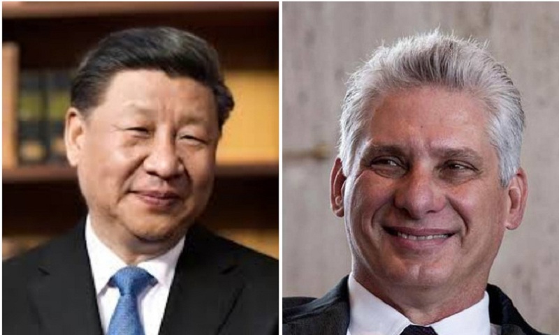 Xi reafirma a Díaz-Canel carácter imperecedero de amistad China-Cuba