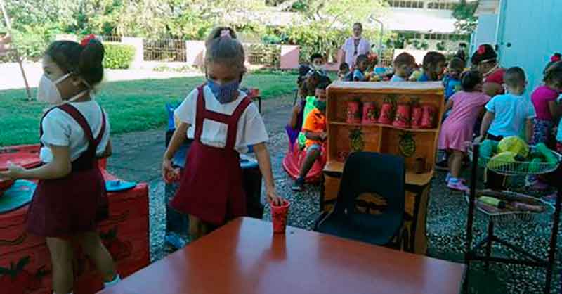 Círculos Infantiles con pasos seguros en municipio de Colombia