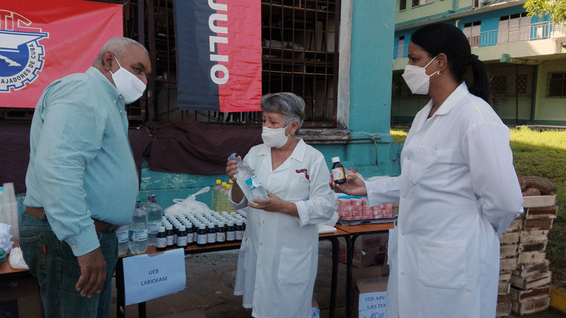 El hospital “Guevara” abre sus puertas a la solidaridad de los agropecuarios tuneros
