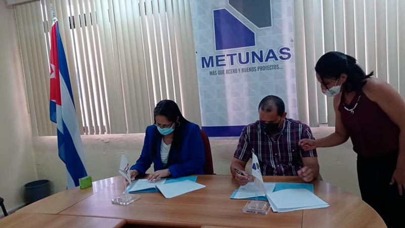 Firman convenio de colaboración Universidad de Las Tunas y Metunas