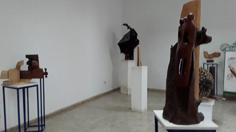 Gestas: Exposición colectiva de esculturas