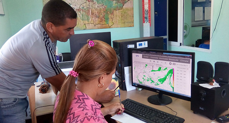 Los meteorólogos de Las Tunas, indispensables en el mayor parque eólico de Cuba