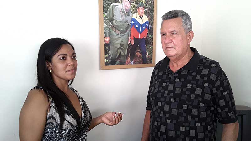 Yadimar y Raúl, dos generaciones por la seguridad de la nación
