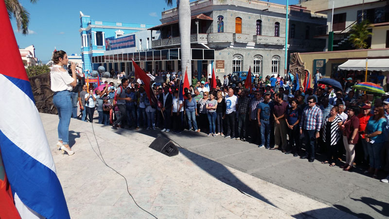 Caluroso recibimiento en Las Tunas a protagonistas de la Caravana de la libertad Caluroso recibimiento en Las Tunas a protagonistas de la Caravana de la libertad