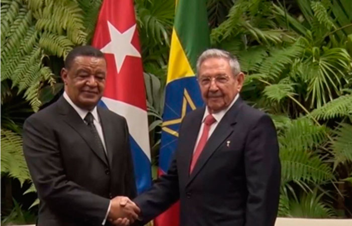 Presidente de Etiopía concluye hoy visita oficial a Cuba