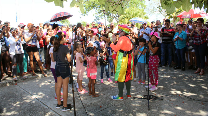 Felicidad y esparcimiento en Parque de diversiones de Las Tunas