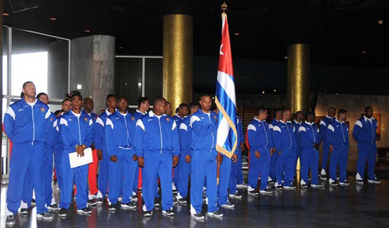 Listo y con bandera equipo Leñadores de Las Tunas a Serie del Caribe de Béisbol Listo y con bandera equipo Leñadores de Las Tunas a Serie del Caribe de Béisbol
