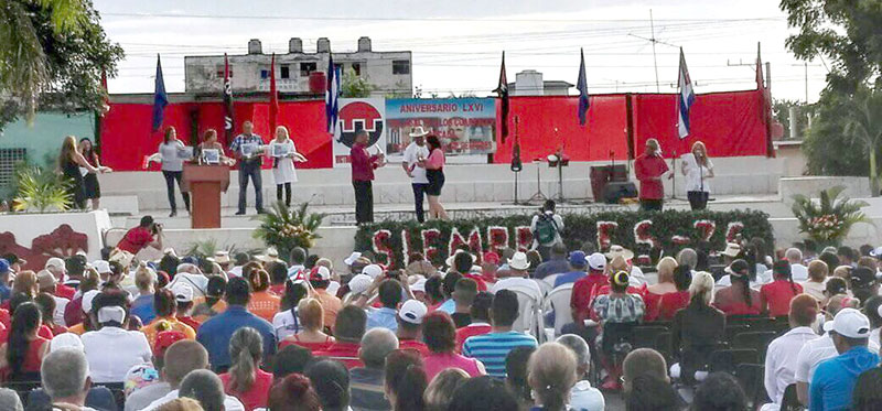 Celebra Puerto Padre acto provincial por el Día de la Rebeldía Nacional