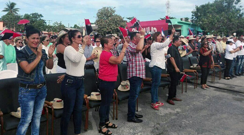 Celebra Puerto Padre acto provincial por el Día de la Rebeldía Nacional Celebra Puerto Padre acto provincial por el Día de la Rebeldía Nacional