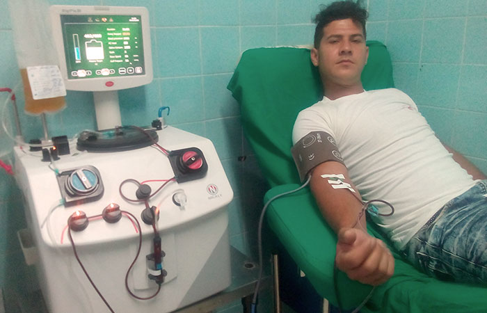 Donaciones de sangre aseguran demandas del sistema de Salud en Las Tunas