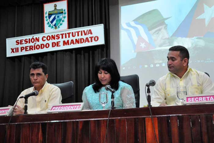 Constituyen Asamblea Provincial del Poder Popular en su XII Período de Mandato