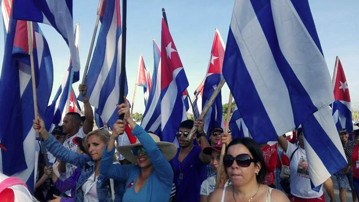 Trabajadores de Las Tunas en reafirmación patriótica este Primero de Mayo