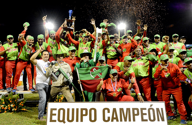 Leñadores, campeones de la 58 Serie Nacional de Béisbol.