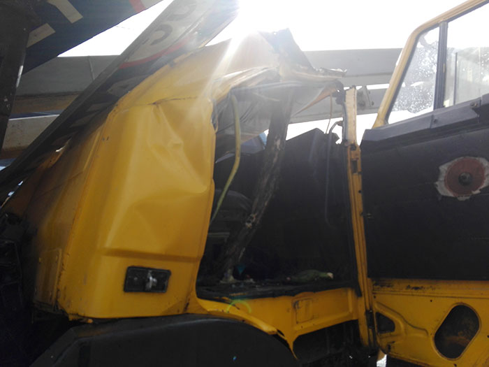Un lesionado e importantes daños materiales en accidente de tránsito en Las Tunas