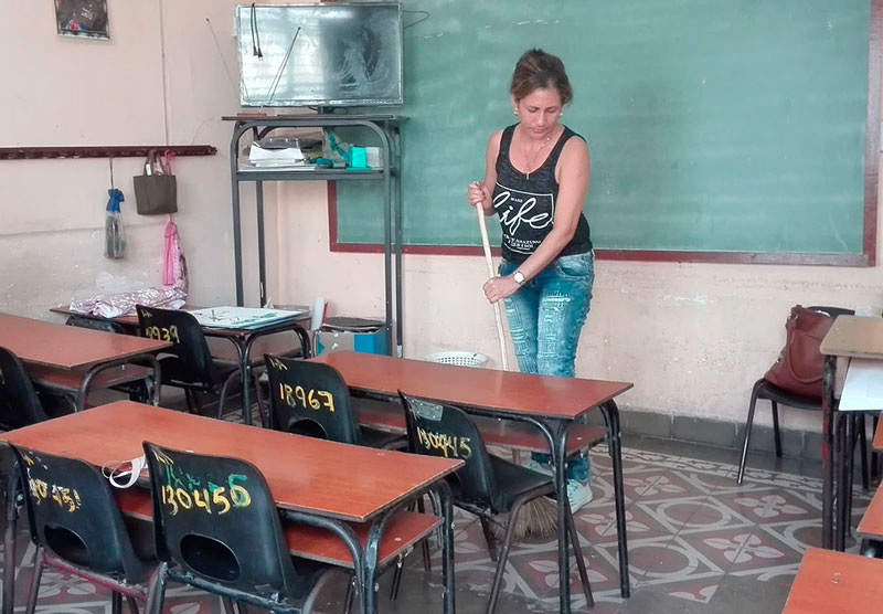 Alistar las escuelas, prioridad ante un nuevo curso escolar