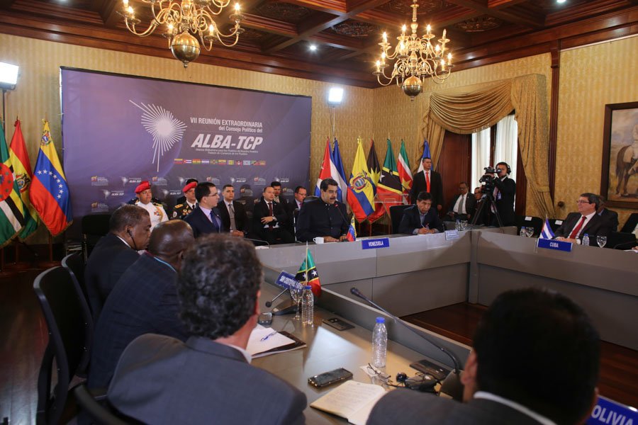 Participa Maduro en reunión del ALBA-TCP en Venezuela