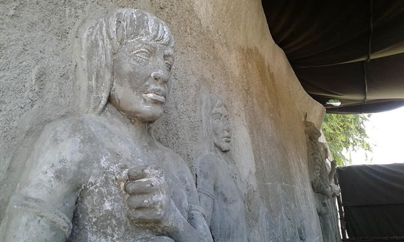 Acometen gran mural histórico en la ciudad de Las Tunas