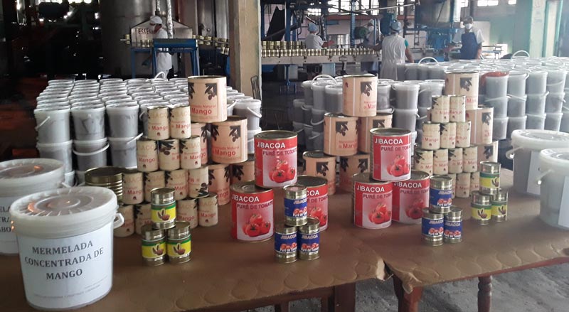 Diversifican producciones en Fábrica de Conservas y Vegetales de Las Tunas