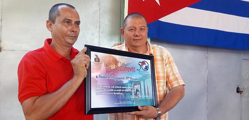 Unidad de propaganda del Partido: voz e imagen de Cuba