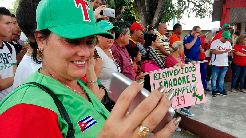 Recibimiento en la Villa Azucarera de la provincia de Camagüey.