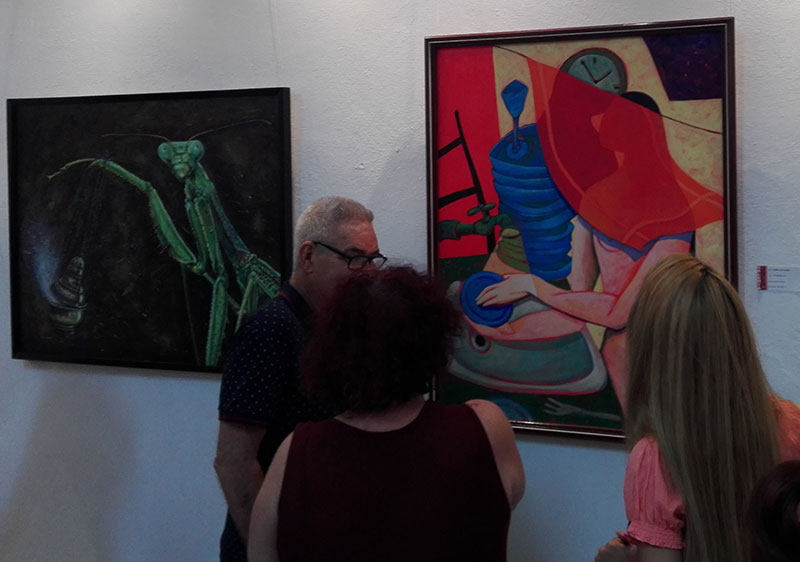Exponen reconocidos artistas de LasTunas en el Salón Uneac