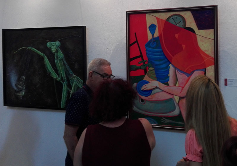 Exponen reconocidos artistas de LasTunas en el Salón Uneac Exponen reconocidos artistas de LasTunas en el Salón Uneac