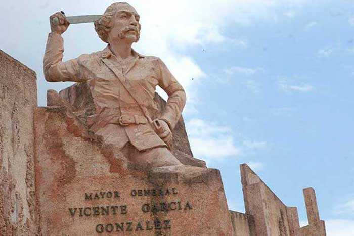 Tributo a un patriota insigne, Vicente García González