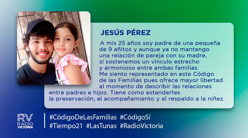 Jesús Pérez Cecilia, un joven cantautor de Las Tunas quien con solo 16 años recibió la sorpresiva paternidad.
