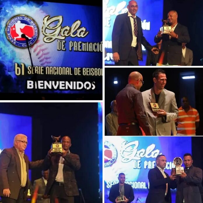 Premian a peloteros de Las Tunas en la Gala del Béisbol Cubano