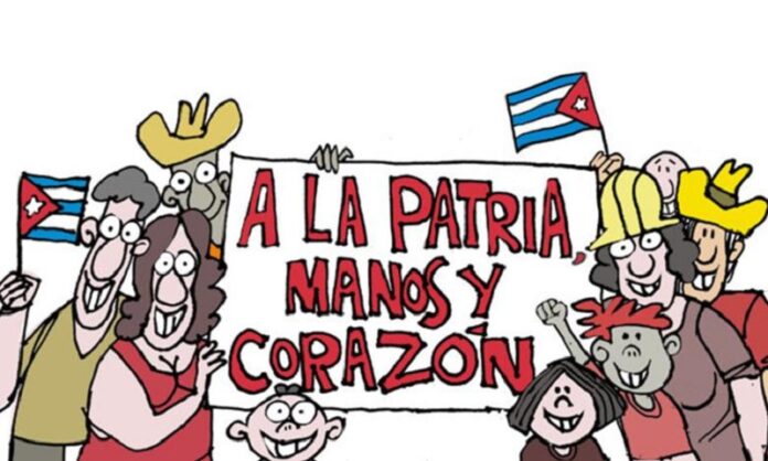 En Las Tunas manos y corazón por la Patria