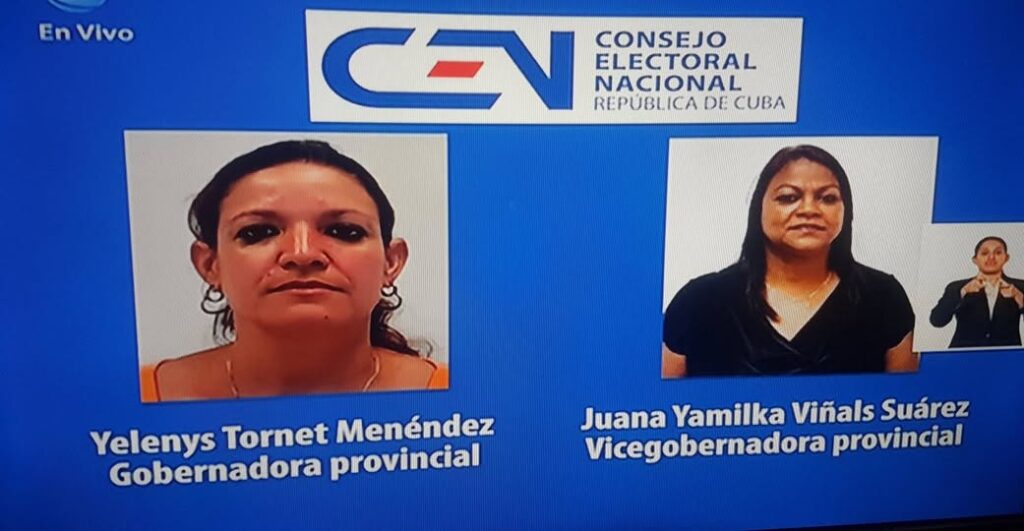 Eligen a gobernadora y vicegobernadora de Las Tunas