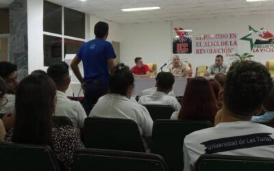 Evalúan cumplimiento de objetivos estratégicos y acuerdos de organizaciones estudiantiles en Las Tunas