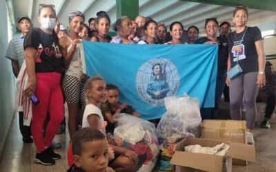Solidaridad en acción: Federación de Mujeres Cubanas apoya a evacuados en Las Tunas