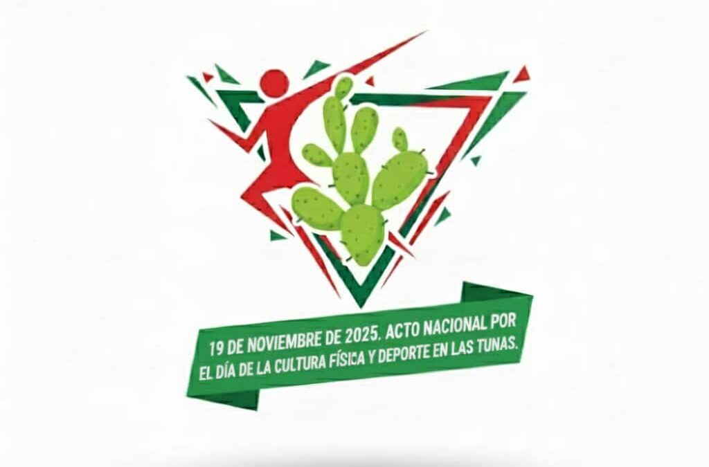 Bandera conmemorativa recorrerá municipios tuneros en saludo al Día de la Cultura Física y el Deporte