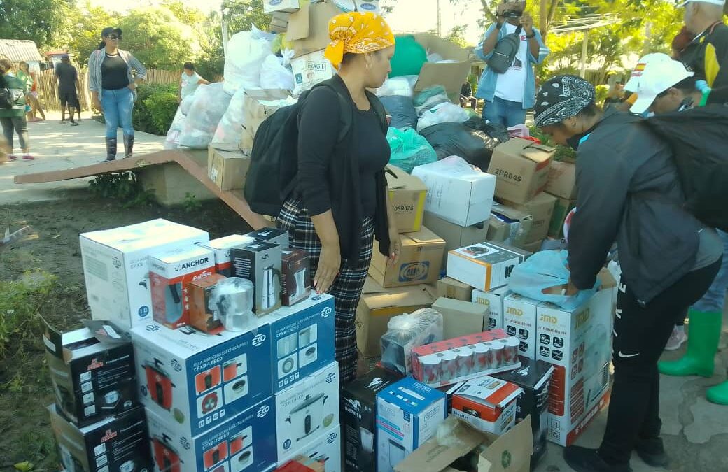 Continúa Amancio brindando solidaridad