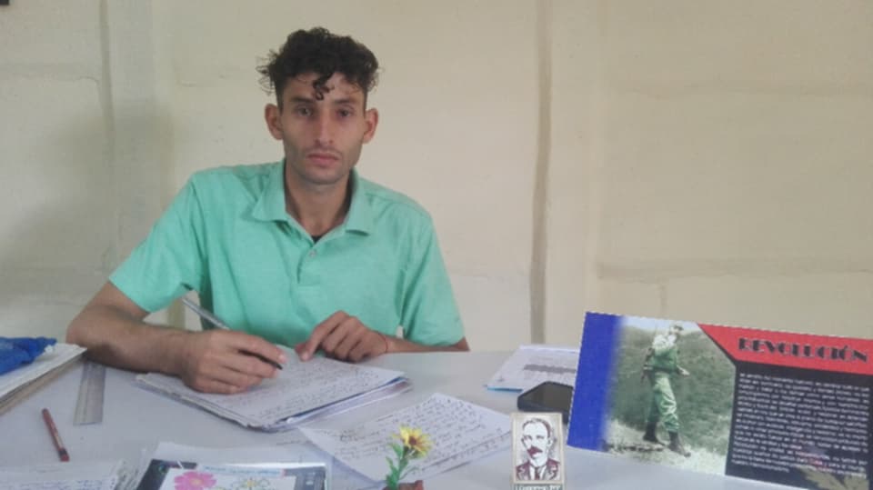 Marcos, un joven educador con mucho compromiso