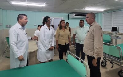 Inauguran dos nuevas salas para el manejo del paciente politraumatizado en el Hospital Provincial Ernesto Guevara
