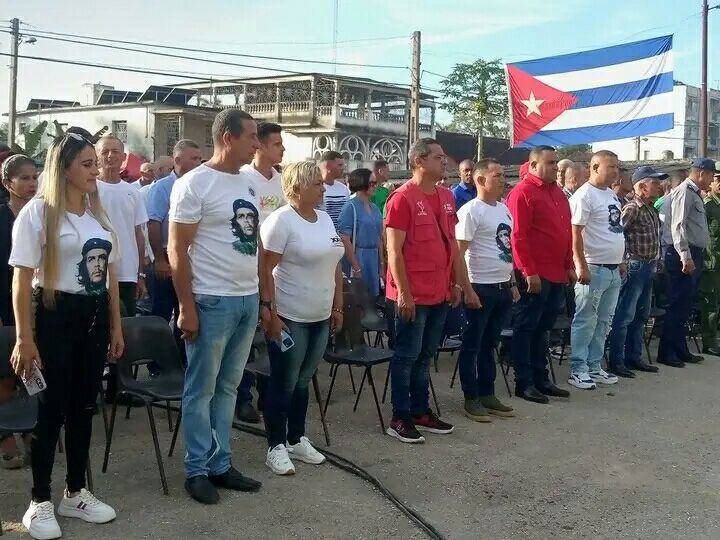 Conmemoran en el municipio de Colombia aniversario 67 del Triunfo de la Revolución Cubana