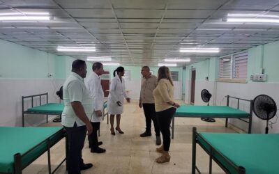 Denota amplio proceso de reparación en el Hospital General Docente Ernesto Guevara