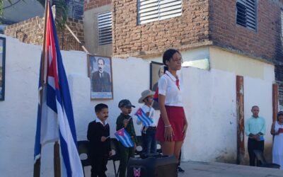 Escuela Primaria en Las Tunas evocó gesta independentista