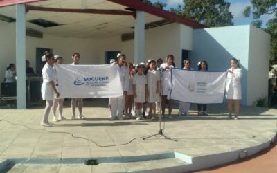 Prosigue su recorrido por Las Tunas Bandera 50 Aniversario de la Sociedad Cubana de Enfermería