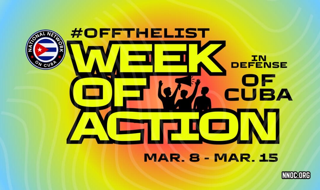 Red Nacional de Solidaridad con Cuba en EEUU, condena llamado de Trump al cambio de régimen en la cumbre «Escudo de las Américas»