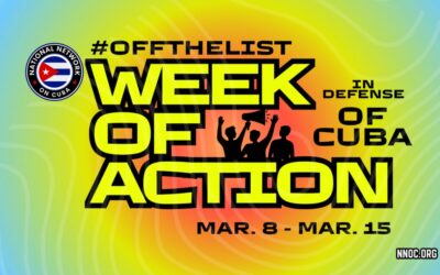 Red Nacional de Solidaridad con Cuba en EEUU, condena llamado de Trump al cambio de régimen en la cumbre «Escudo de las Américas»