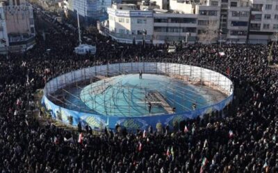 Irán en luto y los iraníes protestan por la muerte de Jamenei