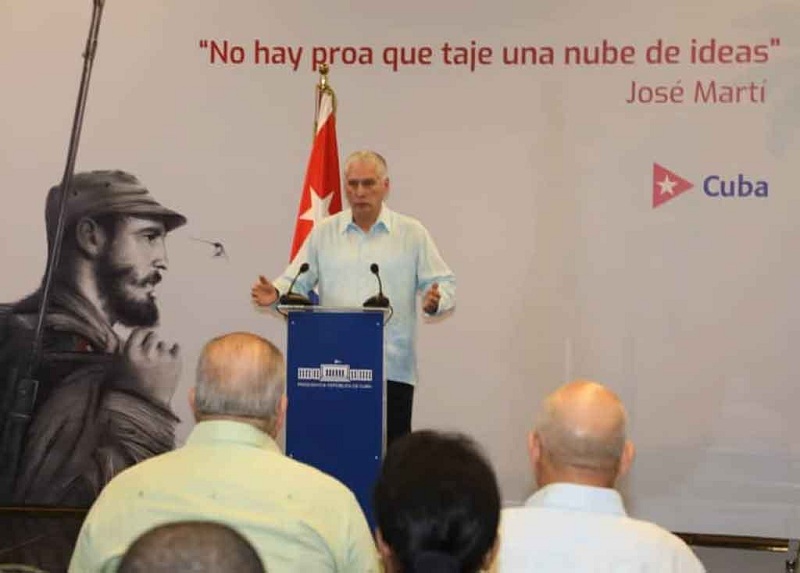 Presidente de Cuba abordó temas de realidad nacional en conferencia