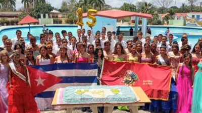 Celebró Escuela Militar Camilo Cienfuegos de Las Tunas los 15 años colectivos