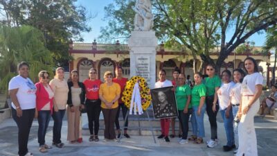 Mujeres tuneras denuncian el bloqueo y rinden tributo a Vilma Espín en su natalicio