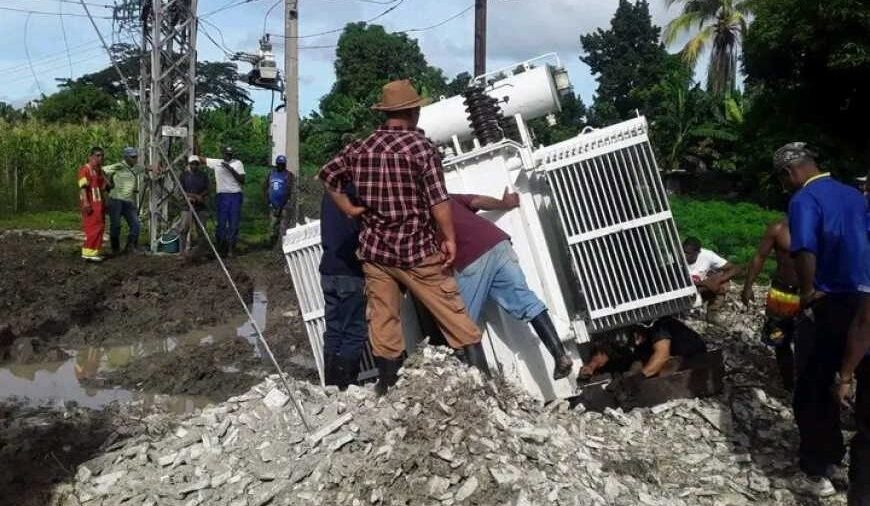 El robo, el aceite y la falta de electricidad