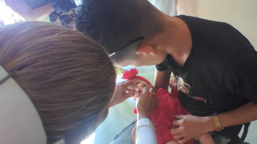 Se inmunizan desde hoy infantes de Las Tunas contra la Poliemielitis