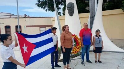 Rinden homenaje en Las Tunas al más universal de todos los cubanos
